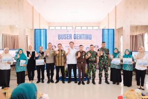 Bersama Forkopimda, Bupati Bantaeng Hadiri Giat Buser Genting di Pantai Marina