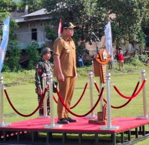 Pimpin Upacara TMMD, Bupati Bantaeng Ajak Masyarakat Turut Berpartisipasi Aktif