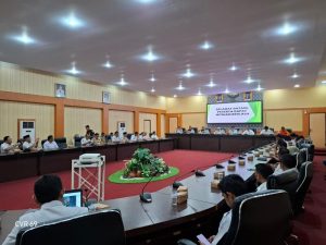 Bersama Unsur Forkopimda, Bupati dan Wabup Hadiri Rapat Mitigasi Bencana Copy