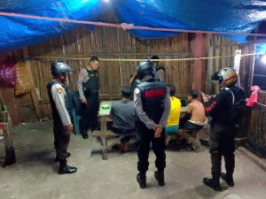 Tim Patroli KRYD, Sambangi Lorong Sunyi Kawasan Pasar Tua Bantaeng.