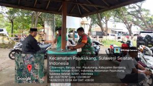 Babinsa Baruga Imbau Warga Waspada Cuaca Ekstrem dan Jaga Keamanan Wilayah