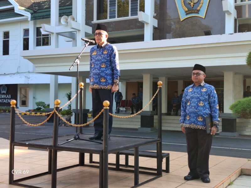 Jadi Pembina Upacara HKN, Sekda Minta ASN Bantaeng Tingkatkan Sinergitas