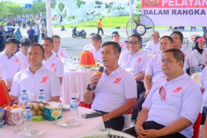 Polda Sulsel Gelar Pelayanan Masyarakat Saat CFD dan Video Conference Serentak Bersama Kapolri