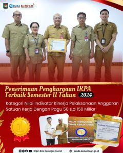 Ditjen Bina Keuda Raih Dua Penghargaan Pengelolaan Keuangan dan Anggaran