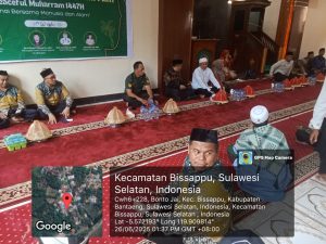 Babinsa Bonto Jai Hadiri Acara Semarak 1 Muharram 1447 H di Desa Bonto Jai