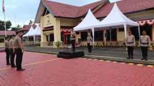 Kapolres Bantaeng Pimpin Upacara Kenaikan Pangkat TMT 1 Juli 2025
