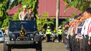Kapolda Sulsel Pimpin Upacara Hari Bhayangkara Ke-79 Tahun 2025, Tegaskan Komitmen Polri untuk Masyarakat