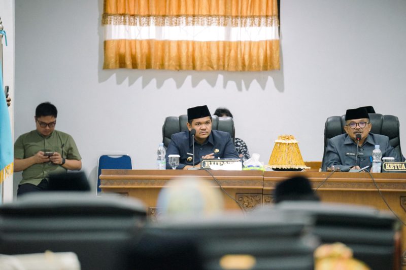 Bupati Bantaeng Serahkan RPMJD 2025 – 2029 dan Pertanggungjawaban APBD 2024