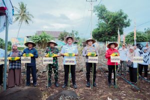 Bupati Bantaeng Lakukan Tanam Jagung Serentak Dalam Mendukung Program Swasembada Pangan