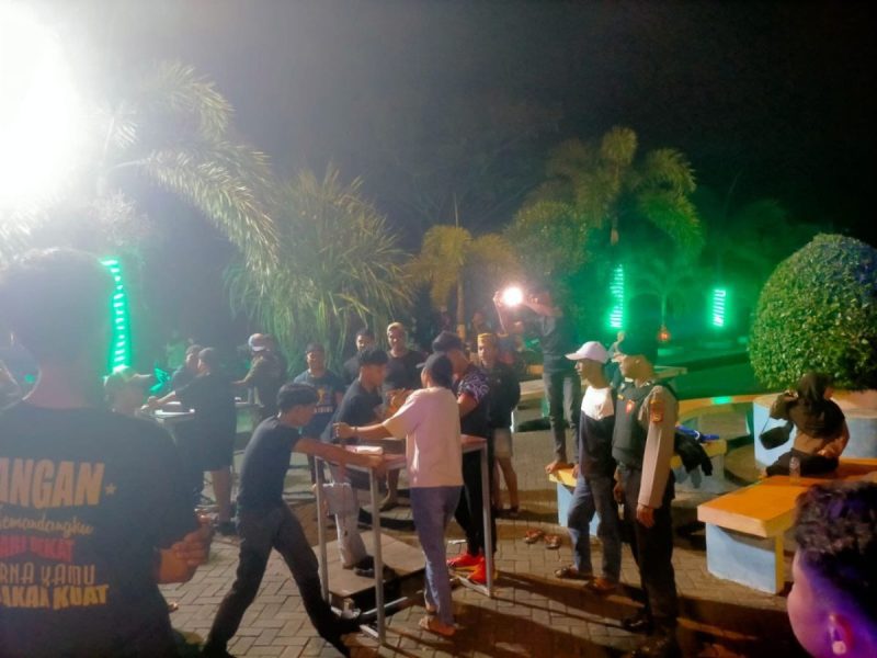 Ciptakan Rasa Aman, Polres Bantaeng Gelar Patroli Cipta Kondisi Malam Minggu