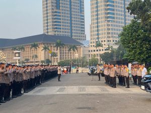 1.632 Polisi dikerahkan Amankan Aksi Ojol di Silang Selatan Monas
