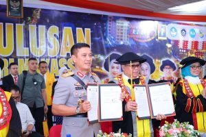 Kapolda Sulsel Hadiri Penandatanganan MoU dengan UNM dan Sampaikan Orasi Ilmiah