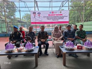Babinsa Kelurahan Pallantikang Hadiri Pembukaan Diklatsar Paskibraka Tingkat Kabupaten Bantaeng Tahun 2025