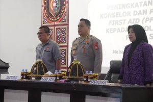 Biro SDM Polda Sulsel Zoom Meeting Peningkatan Kemampuan Konselor para Kapolsek