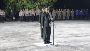 Dandim 1410/Bantaeng Pimpin Apel Kehormatan dan Renungan Suci Peringati HUT Kemerdekaan RI Ke-80