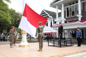 Awali HUT Kemerdekaan RI ke-80 Tahun, Pemkab Bantaeng Gelar Upacara Bendera