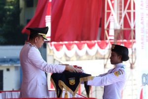 Upacara HUT RI ke-80, Pj Gubernur Papua Agus Fatoni Ajak Jaga Iklim Kondusif Masyarakat