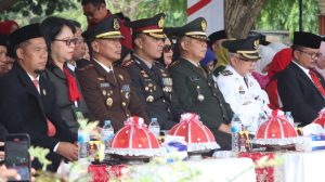 Kapolres Bantaeng Hadiri Upacara Detik-detik Proklamasi Kemerdekaan RI Ke-80 
