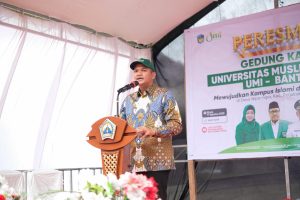Kampus UMI Bantaeng Diresmikan, Bupati Uji Nurdin Siapkan Beasiswa Pelajar Berprestasi