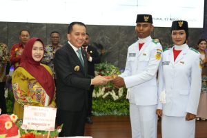 Hadiri Resepsi Kenegaraan, Pj Gubernur Agus Fatoni: Jadikan Momen Refleksi Kita Semua