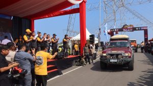 Kapolda Sulsel Hadiri Pelepasan Peserta Merdeka Off Road Peduli Seri IV