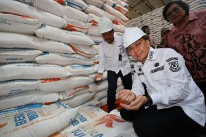 Pj Gubernur Papua Agus Fatoni Pastikan Harga Beras Stabil-Daya Beli Masyarakat Tinggi