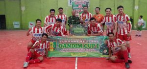 Dandim 1410 Bantaeng Resmi Tutup Turnamen Futsal Dandim Cup l