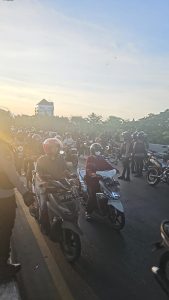 Polda Sulsel Gelar Patroli Skala Besar untuk Ciptakan Situasi Kondusif di Kota Makassar