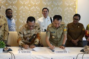 Pemprov Papua Teken MoU dengan DPD RI Terkait Percepatan Pembangunan Kantor