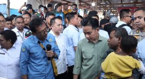 Pj Gubernur Agus Fatoni Dampingi Wapres Tinjau PPI Hamadi: Potensi Perikanan di Papua Cukup Besar