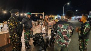Malam Aman, Rakyat Nyaman: Patroli Kolaborasi Kodim 1410/Bantaeng Bersama Komduk