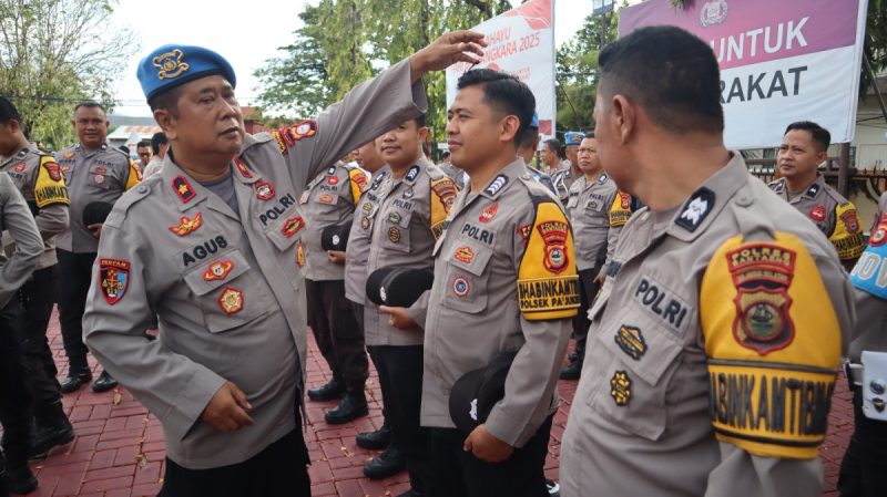 Cegah Pelanggaran Anggota Polri, Sipropam Polres Bantaeng Laksanakan Gaktibplin