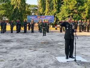 Dandim 1410/Bantaeng Pimpin Ziarah Nasional dalam Rangka HUT TNI ke-80 Tahun 2025