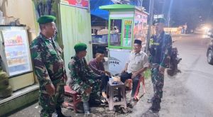 Patroli Malam Kolaborasi: TNI, Pemuda, dan Satpol PP Jaga Keamanan Kota Bantaeng