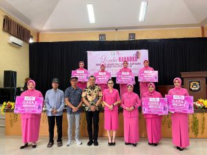 Semarakkan HKGB Ke 73, Bhayangkari Cabang Bantaeng Gelar Lomba Karaoke